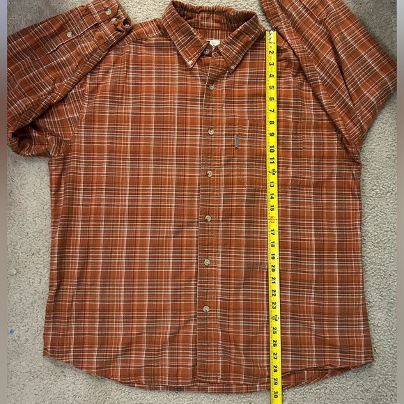 Woolrich Men’s XL Long Sleeve Button Down Plaid Collared Shirt - Picture 8 of 8